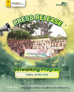Press Release: Networking Program IBEC FEB UI x Abest SB IPB