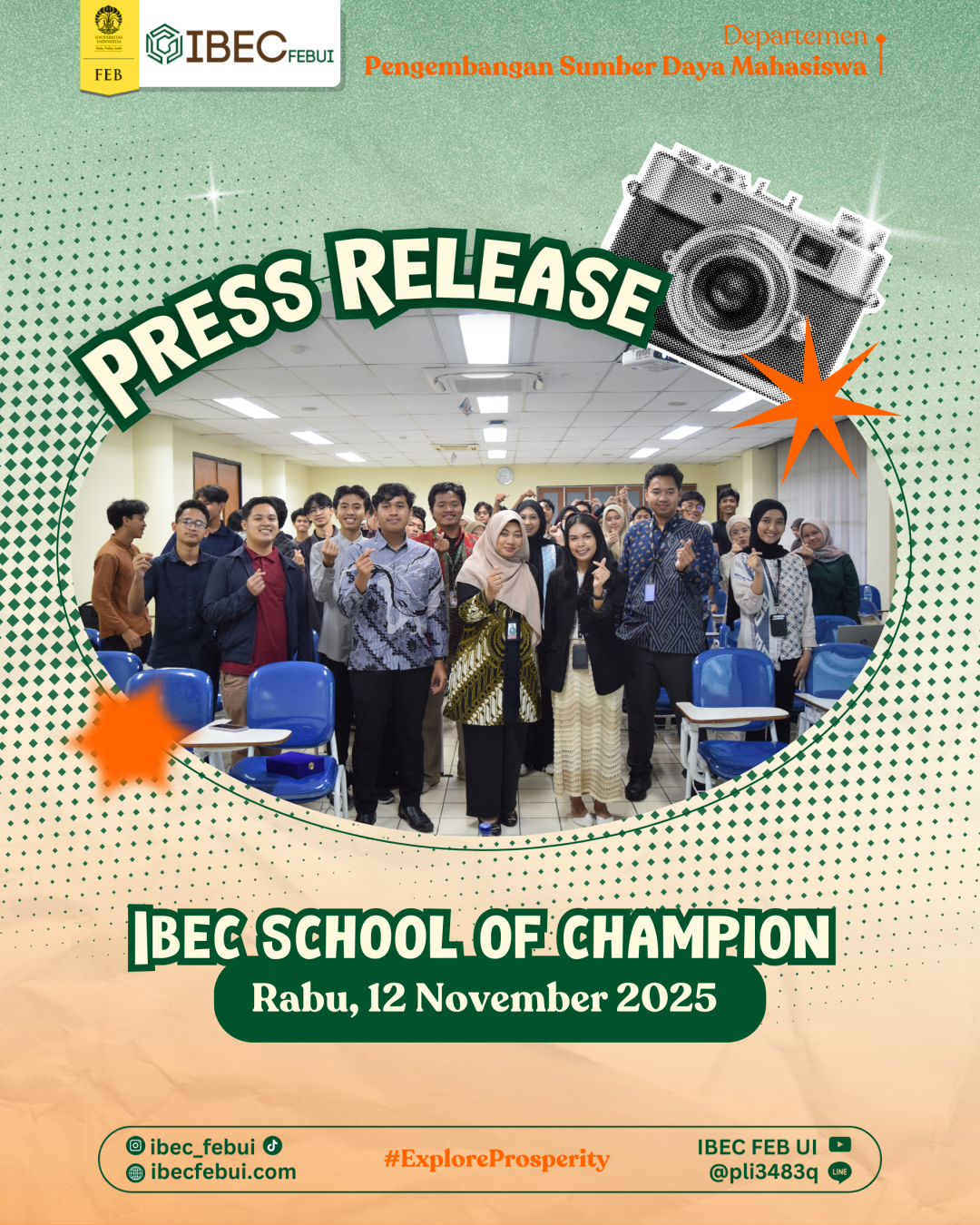 Press Release IBEC School of Champion 2025